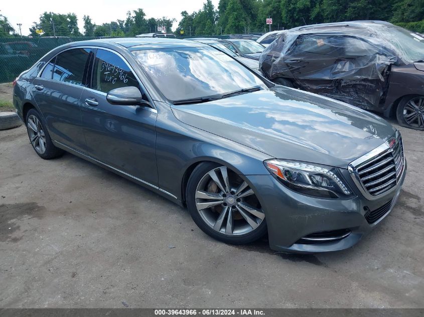 2017 MERCEDES-BENZ S 550 4MATIC