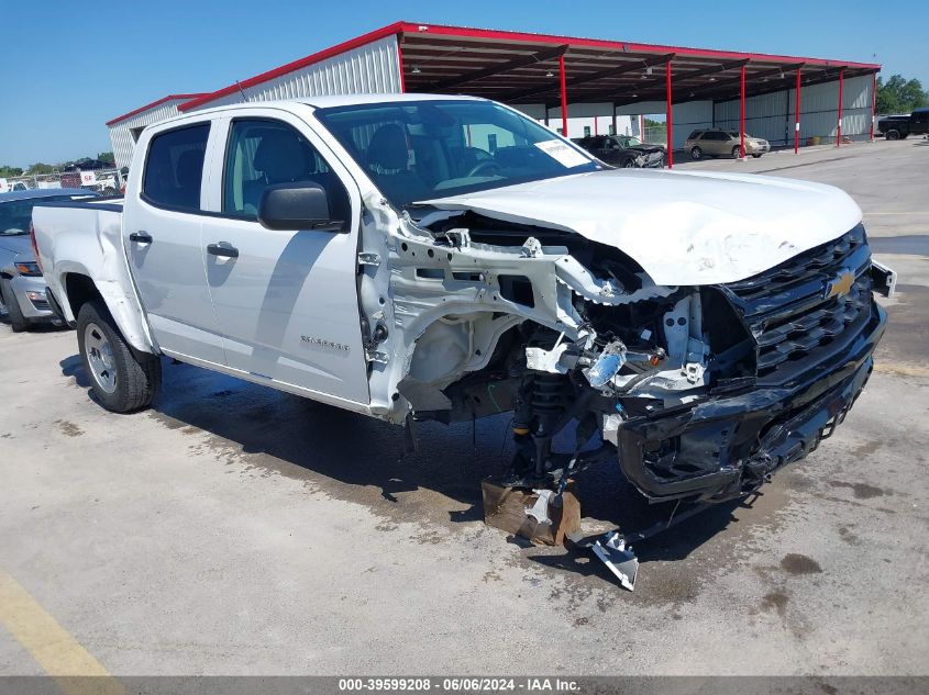 2022 CHEVROLET COLORADO 2WD  SHORT BOX WT