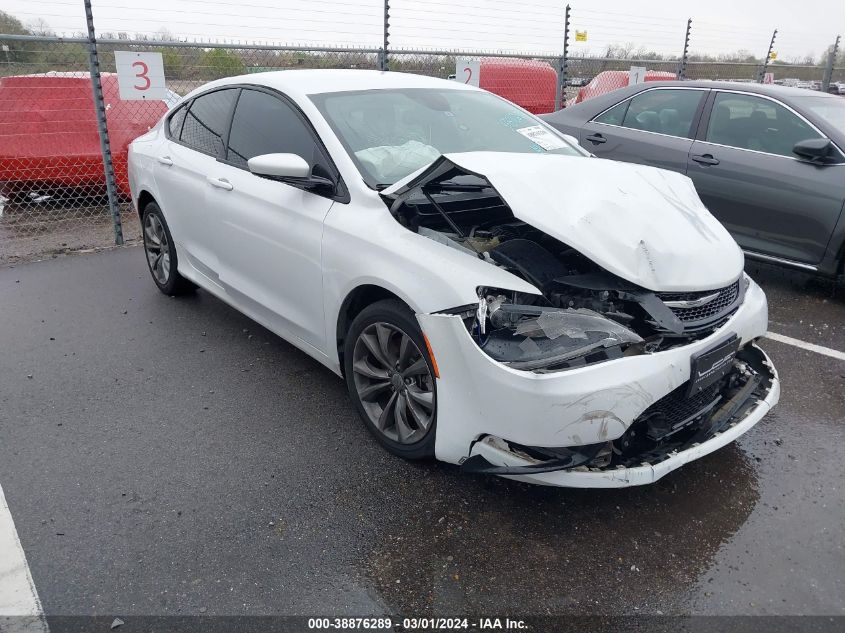 2015 CHRYSLER 200 S