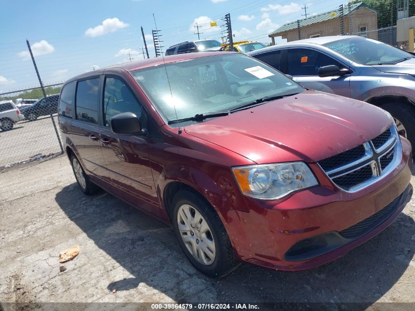 2016 DODGE GRAND CARAVAN SE