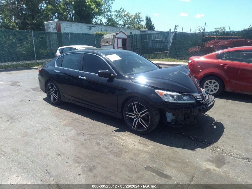 2017 HONDA ACCORD SPORT SE