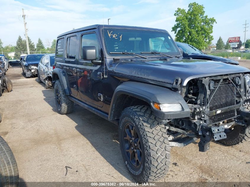 2021 JEEP WRANGLER UNLIMITED WILLYS 4X4