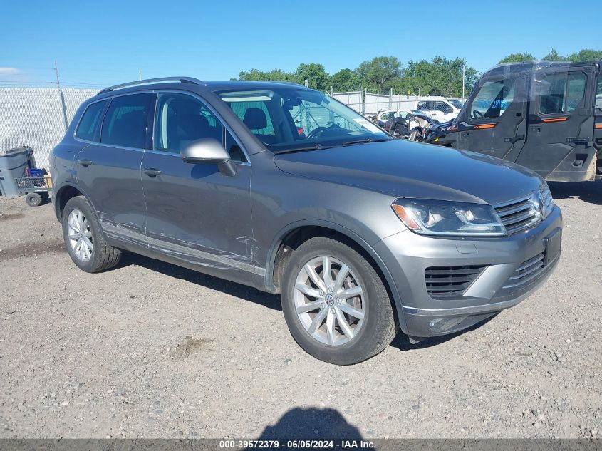 2016 VOLKSWAGEN TOUAREG VR6 SPORT