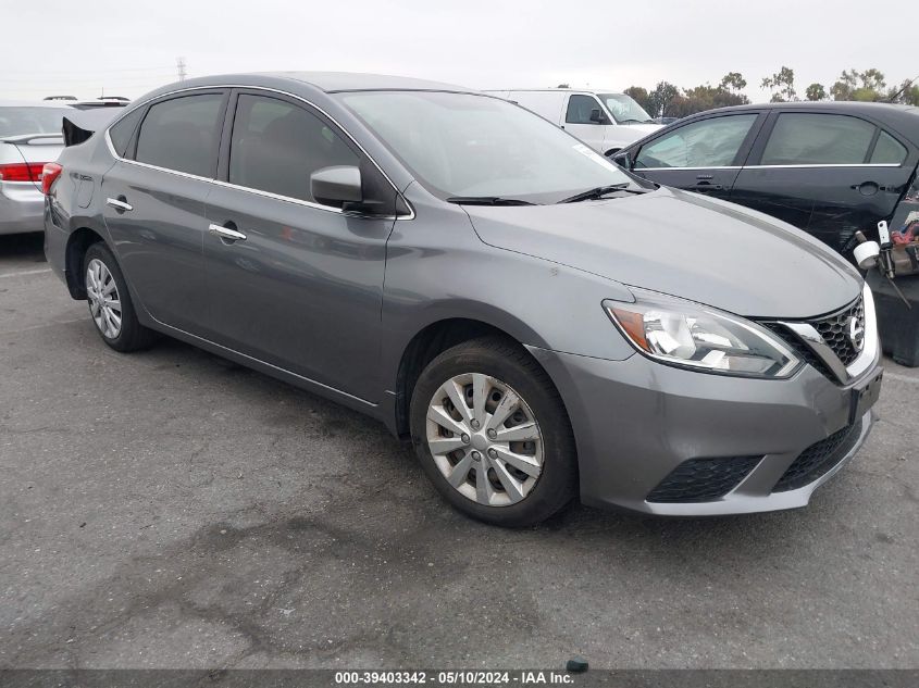 2017 NISSAN SENTRA SV