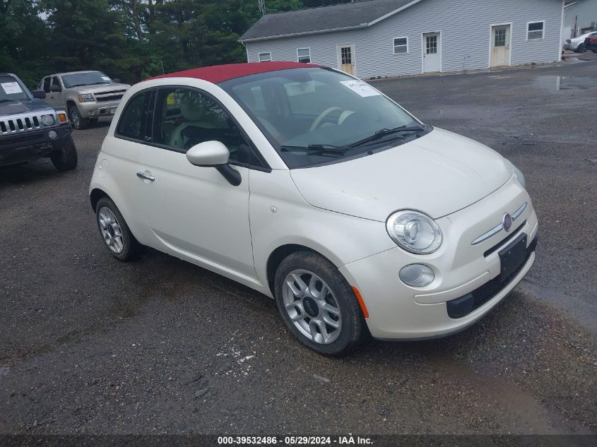 2012 FIAT 500C POP