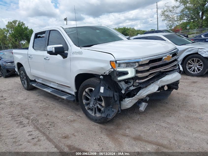 2022 CHEVROLET SILVERADO 1500 4WD  SHORT BED HIGH COUNTRY