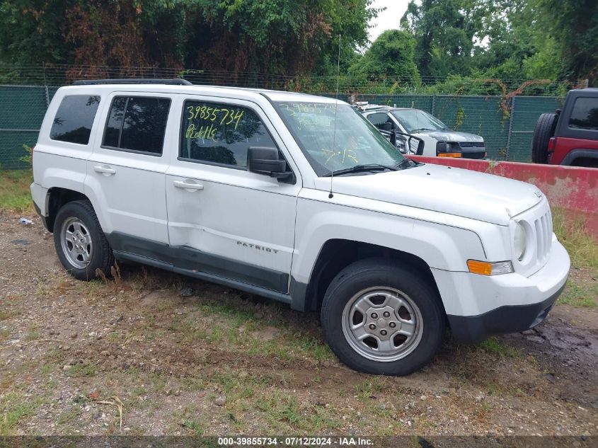 2011 JEEP PATRIOT SPORT