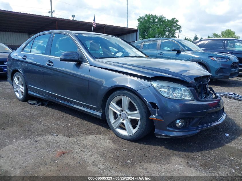 2010 MERCEDES-BENZ C 300 LUXURY 4MATIC/SPORT 4MATIC