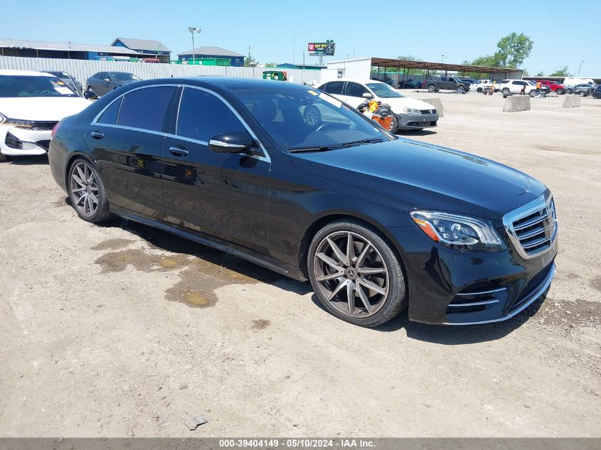 2020 MERCEDES-BENZ S 450 4MATIC