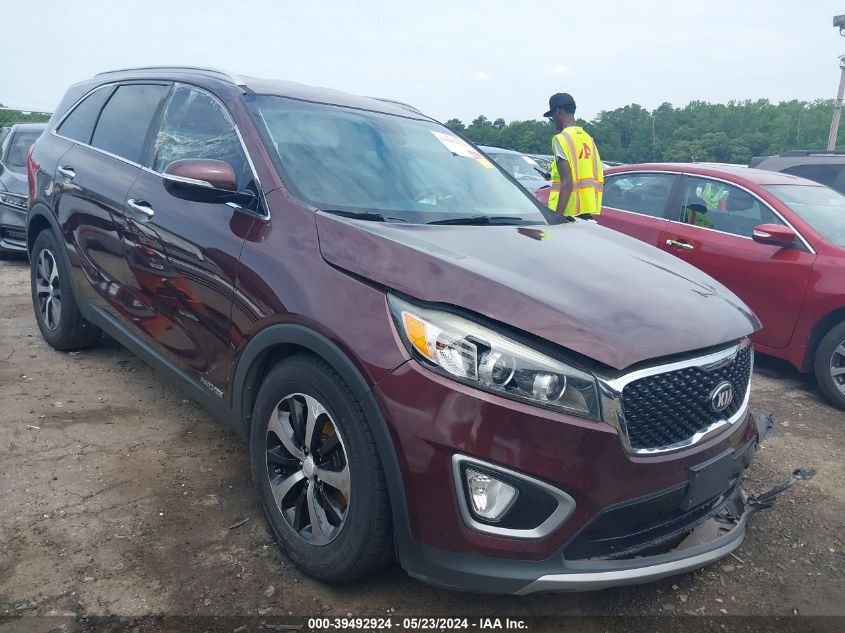 2016 KIA SORENTO 3.3L EX