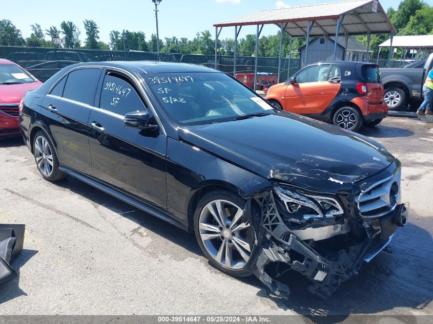 2016 MERCEDES-BENZ E 350 4MATIC