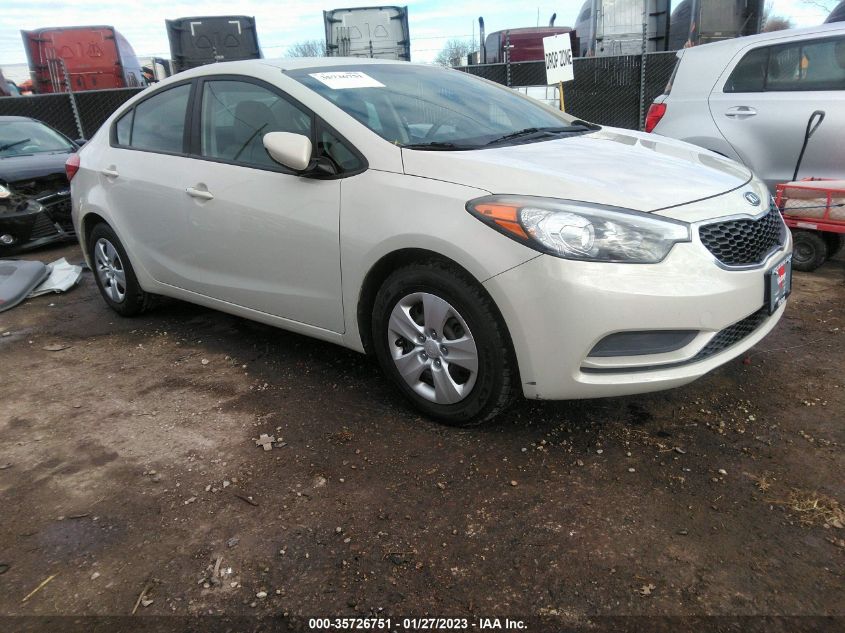 2015 KIA FORTE LX