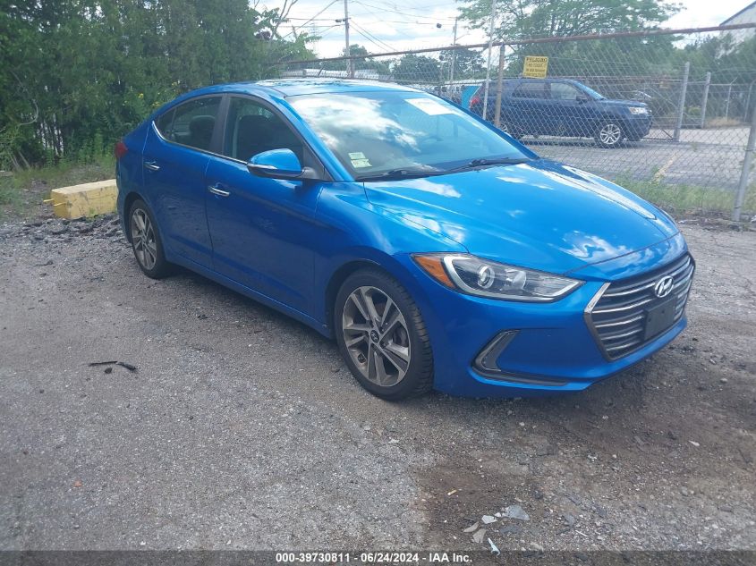 2017 HYUNDAI ELANTRA LIMITED