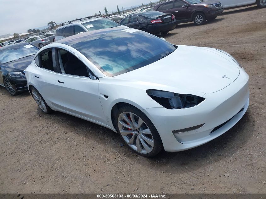 2018 TESLA MODEL 3 LONG RANGE/PERFORMANCE