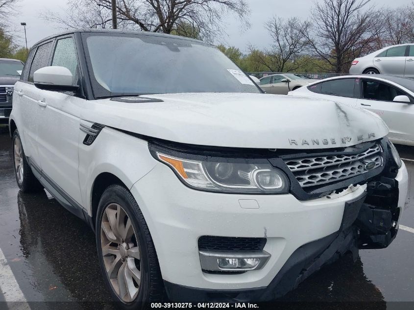 2017 LAND ROVER RANGE ROVER SPORT 3.0L V6 SUPERCHARGED HSE