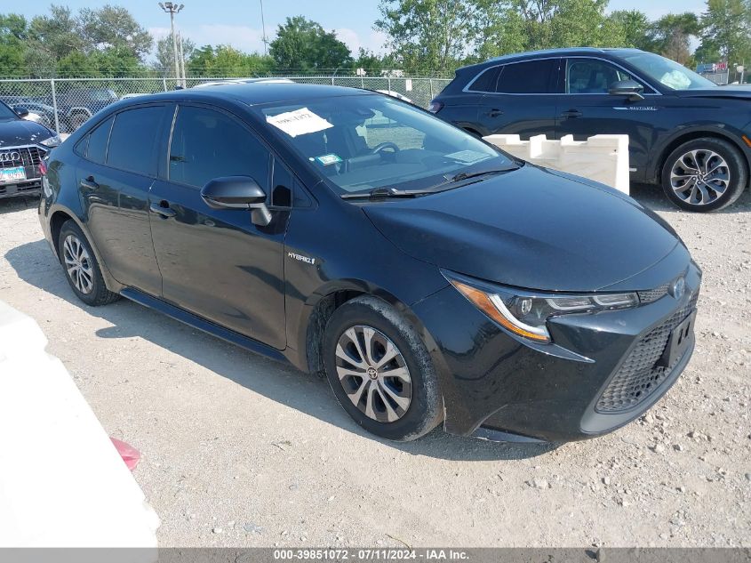 2020 TOYOTA COROLLA HYBRID LE