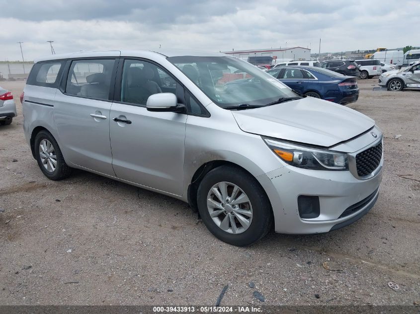 2016 KIA SEDONA L