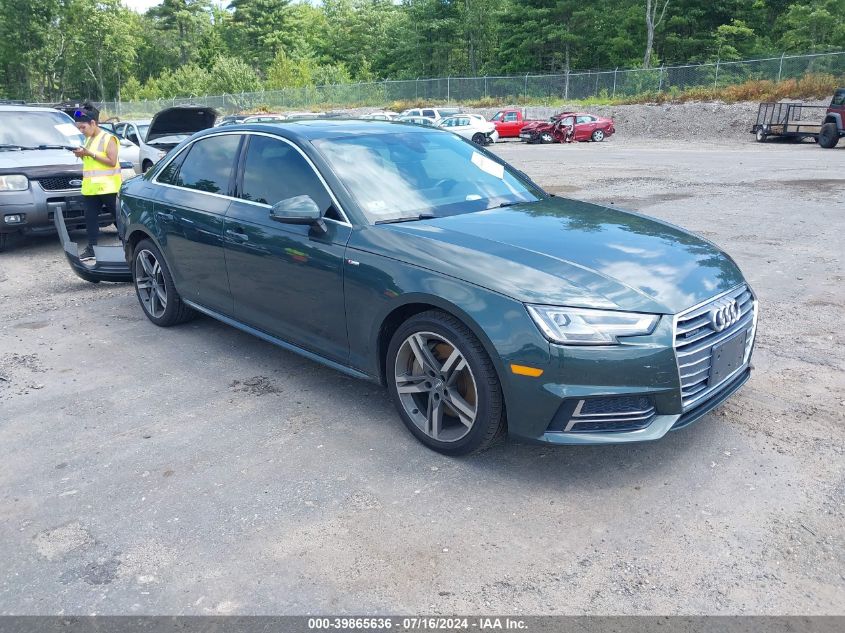 2018 AUDI A4 2.0T PREMIUM/2.0T TECH PREMIUM