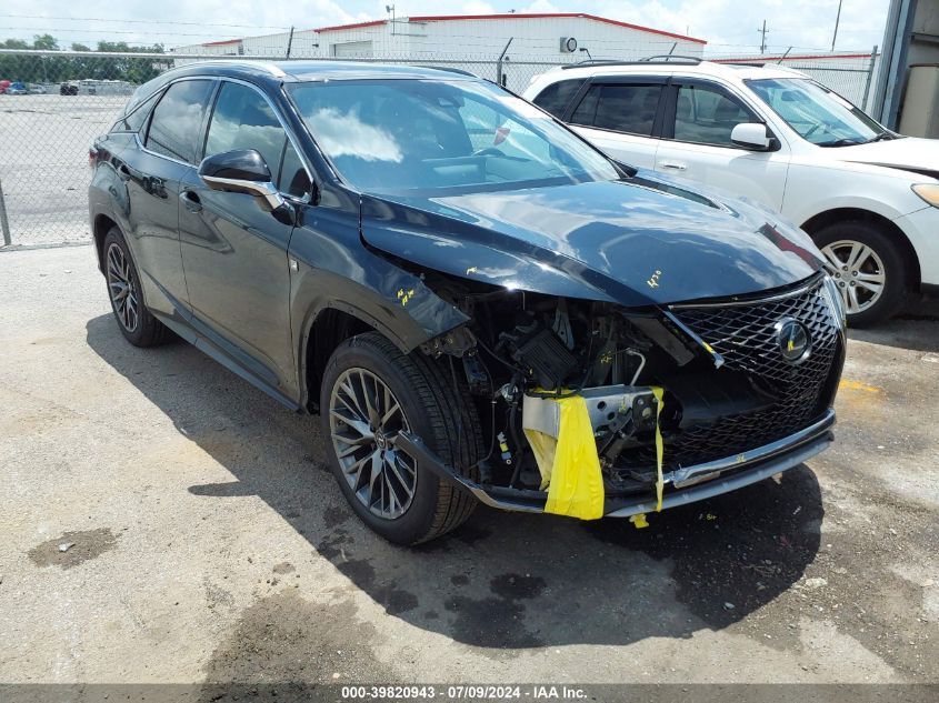 2021 LEXUS RX 350 F SPORT HANDLING