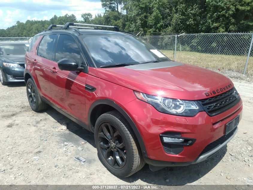 2017 LAND ROVER DISCOVERY SPORT HSE