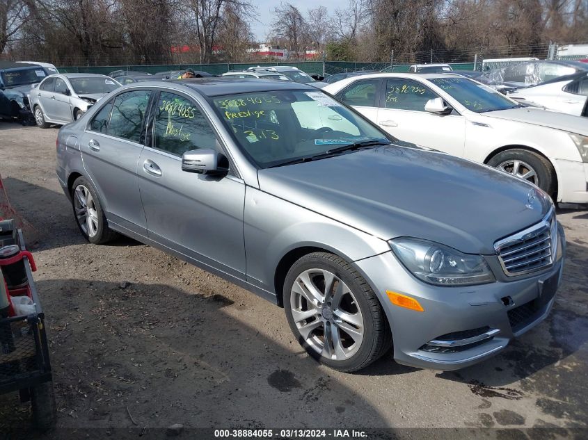 2013 MERCEDES-BENZ C 300 LUXURY 4MATIC/SPORT 4MATIC