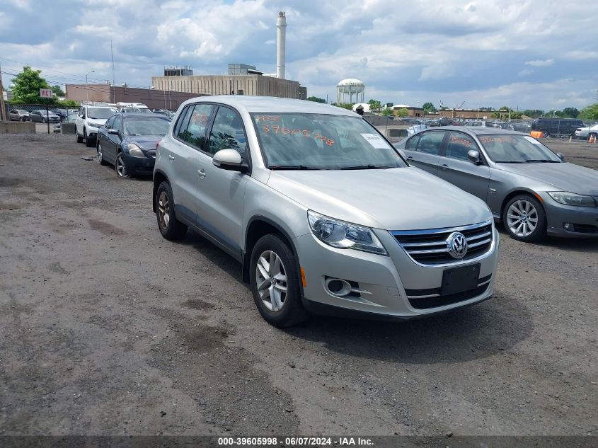 2011 VOLKSWAGEN TIGUAN S