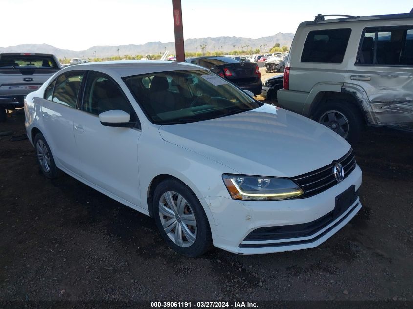 2017 VOLKSWAGEN JETTA 1.4T S