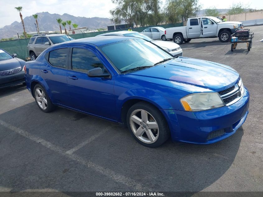 2013 DODGE AVENGER SE