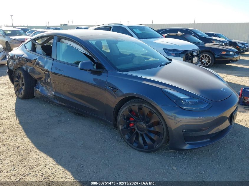 2023 TESLA MODEL 3 PERFORMANCE DUAL MOTOR ALL-WHEEL DRIVE