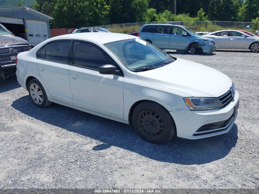 2015 VOLKSWAGEN JETTA 2.0L TDI S