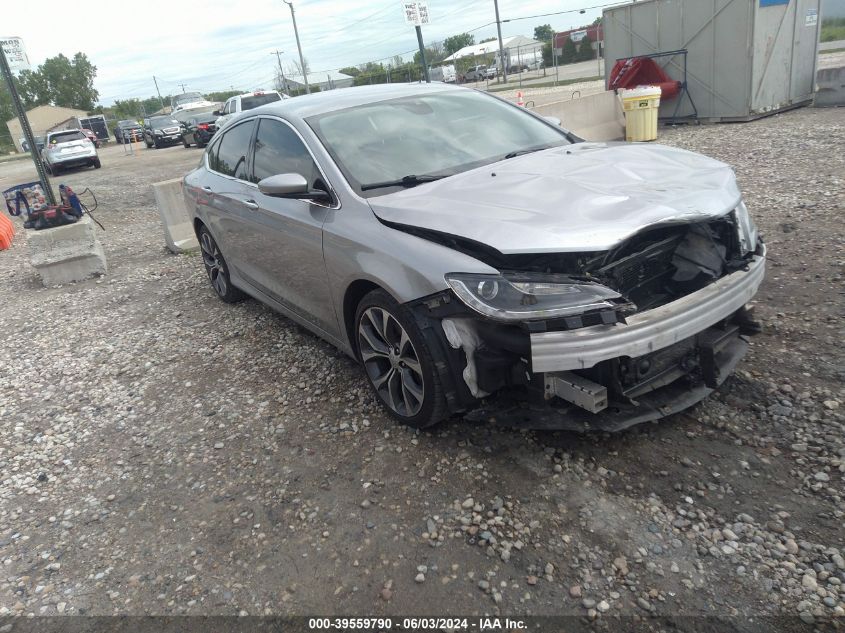 2015 CHRYSLER 200 C