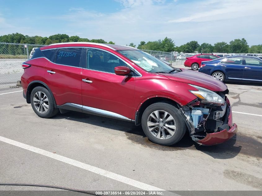 2015 NISSAN MURANO SL