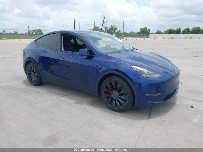 2022 TESLA MODEL Y PERFORMANCE DUAL MOTOR ALL-WHEEL DRIVE