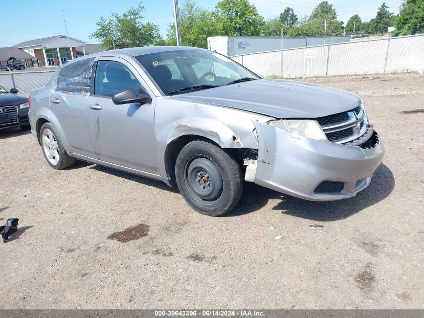 2013 DODGE AVENGER SE