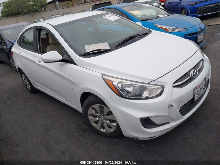 2016 HYUNDAI ACCENT SE