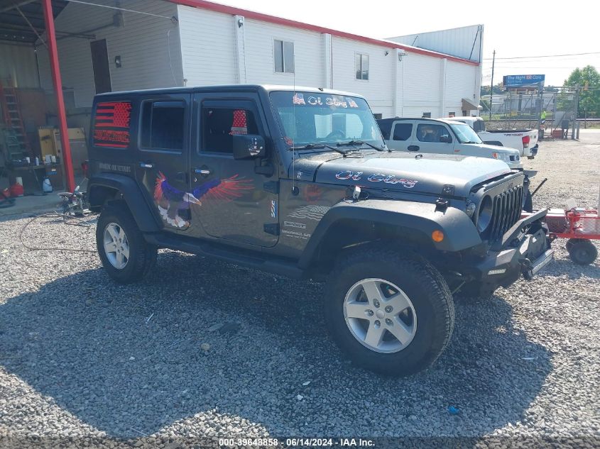 2017 JEEP WRANGLER UNLIMITED SPORT 4X4