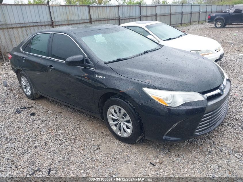 2015 TOYOTA CAMRY HYBRID LE