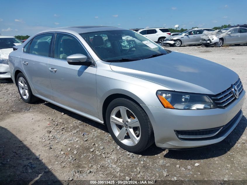 2013 VOLKSWAGEN PASSAT 2.0L TDI SE