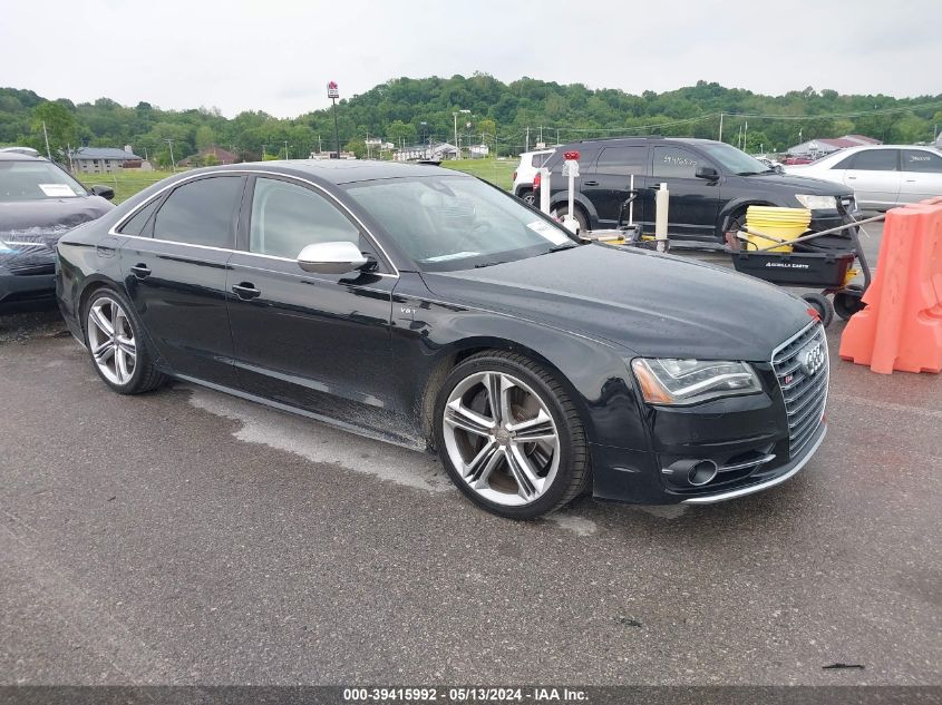 2013 AUDI S8 4.0T