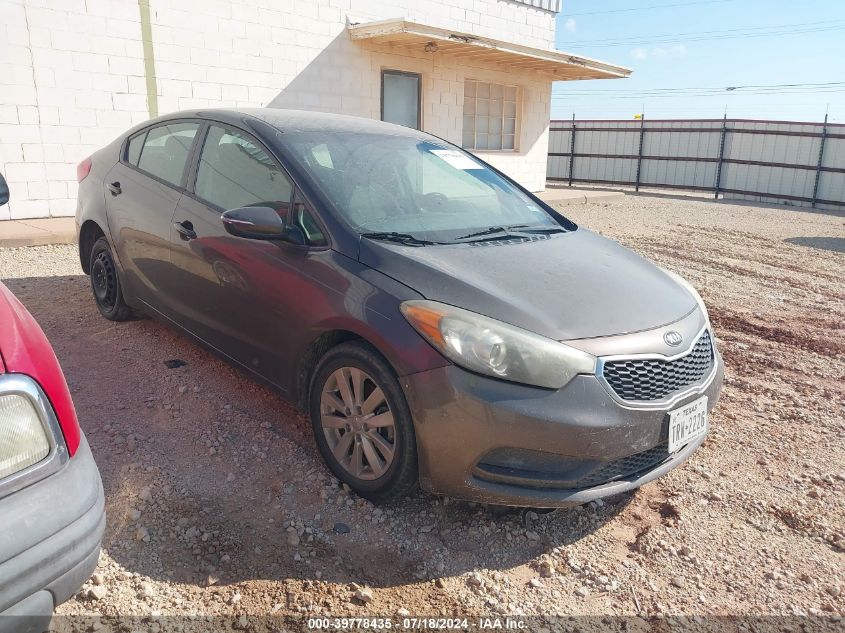 2014 KIA FORTE LX