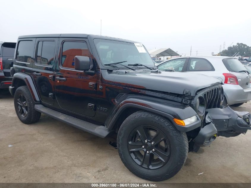 2021 JEEP WRANGLER UNLIMITED SAHARA ALTITUDE 4X4