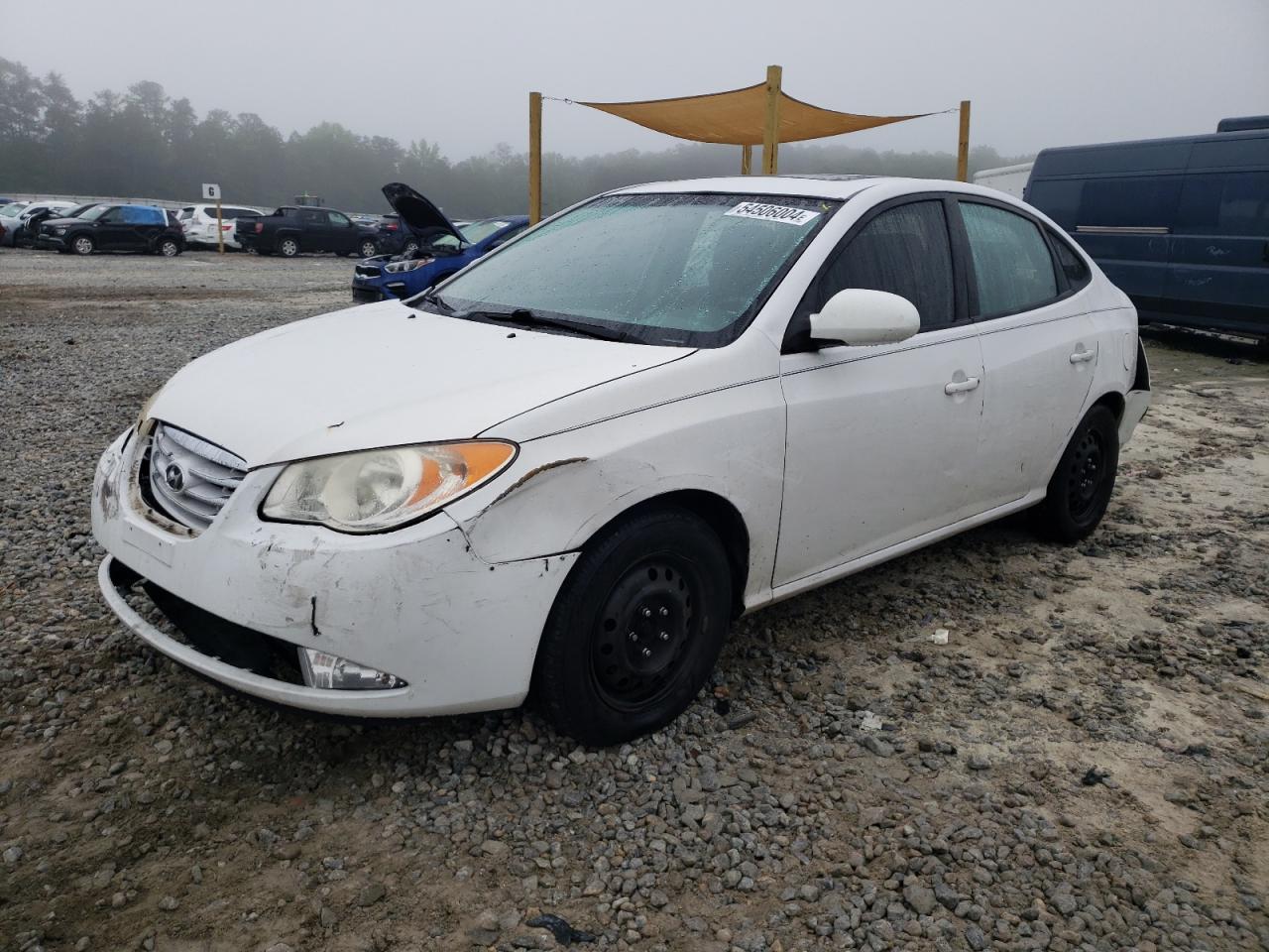 2010 HYUNDAI ELANTRA BLUE