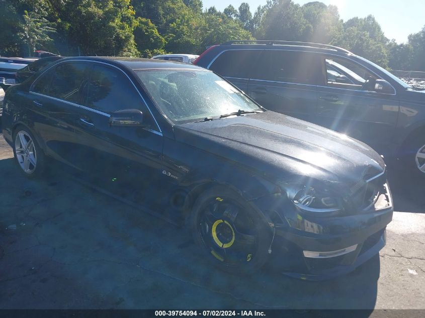 2013 MERCEDES-BENZ C 63 AMG