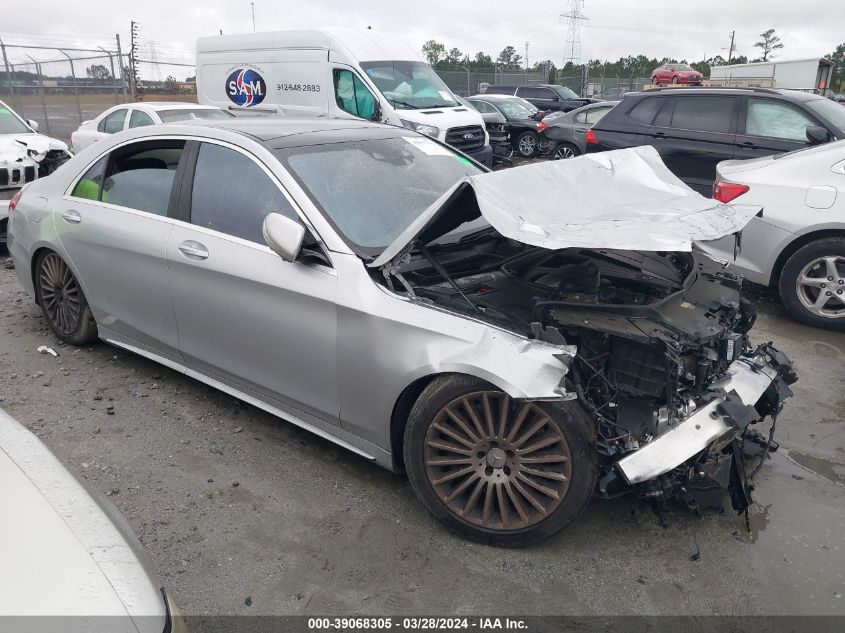 2015 MERCEDES-BENZ S 550 4MATIC