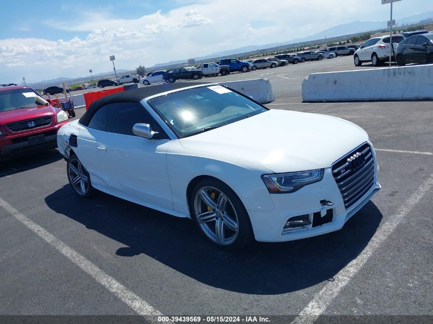 2013 AUDI S5 3.0T PREMIUM PLUS