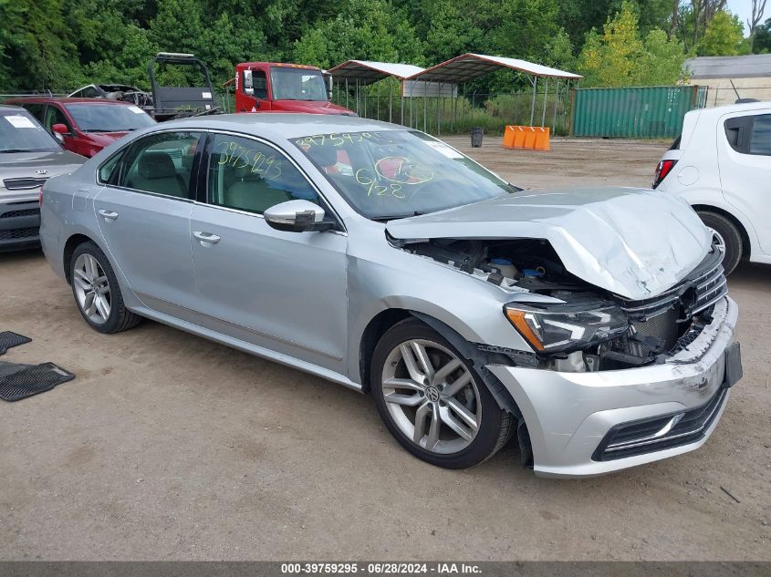 2016 VOLKSWAGEN PASSAT S/R-LINE