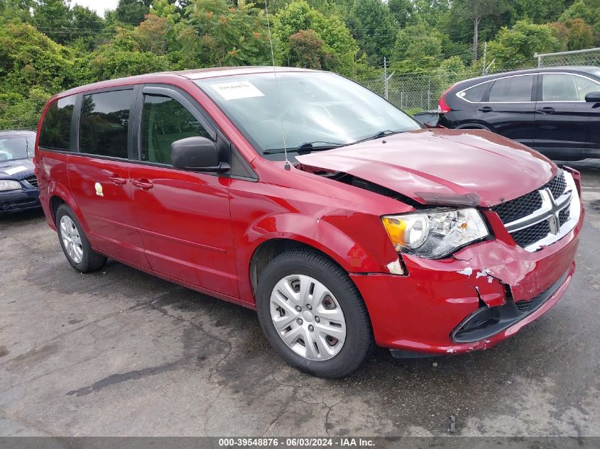 2015 DODGE GRAND CARAVAN SE