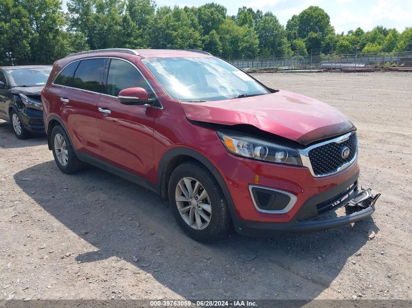 2016 KIA SORENTO 2.4L LX