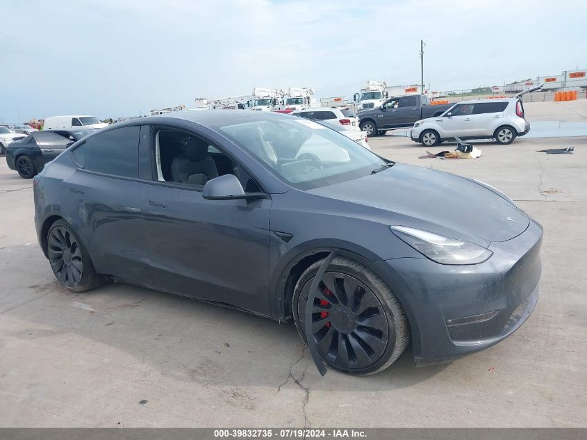 2022 TESLA MODEL Y PERFORMANCE DUAL MOTOR ALL-WHEEL DRIVE