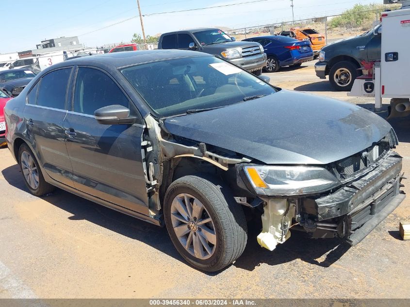 2015 VOLKSWAGEN JETTA 2.0L TDI SE